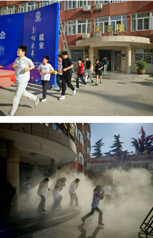 开展消防逃生演练 共筑学校安全屏障